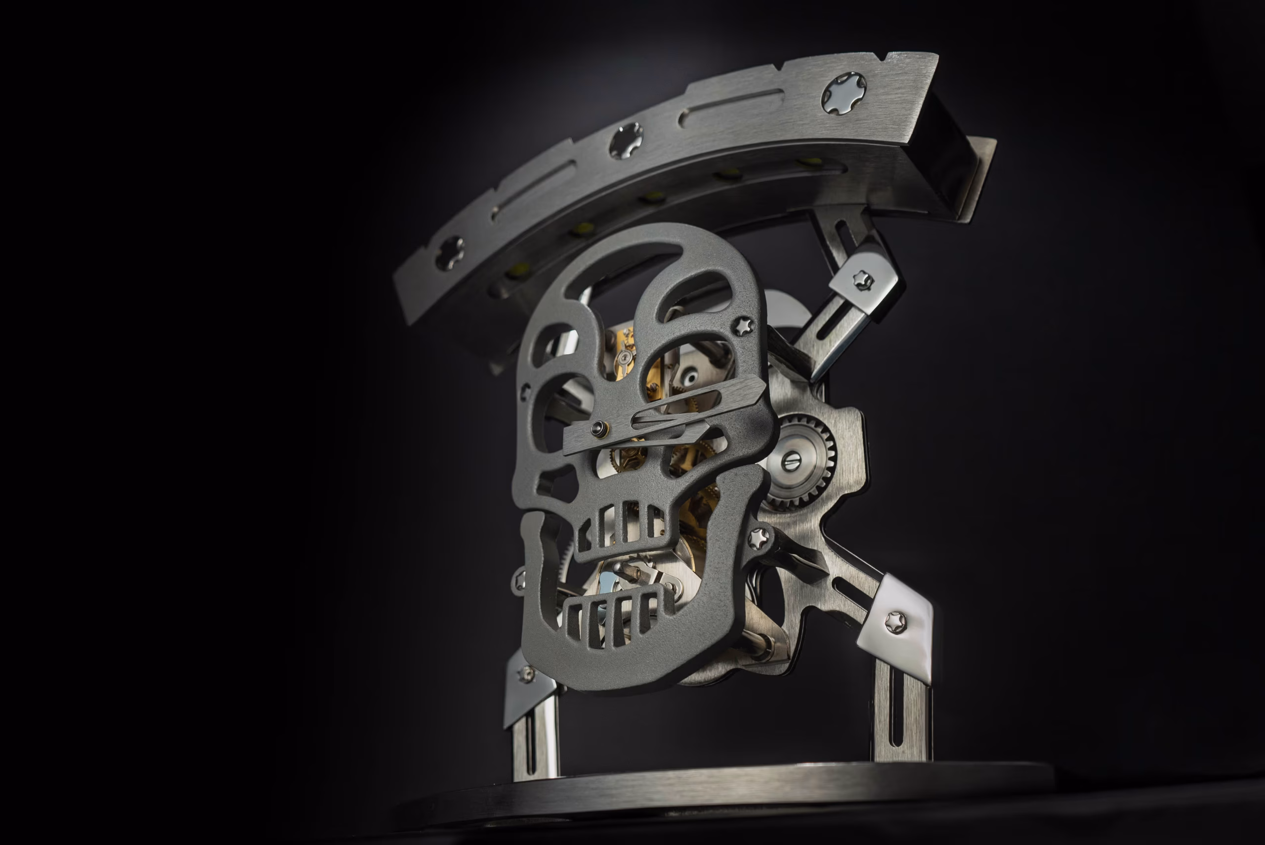 Skull Samblasting Mechanical Lamp 3_4